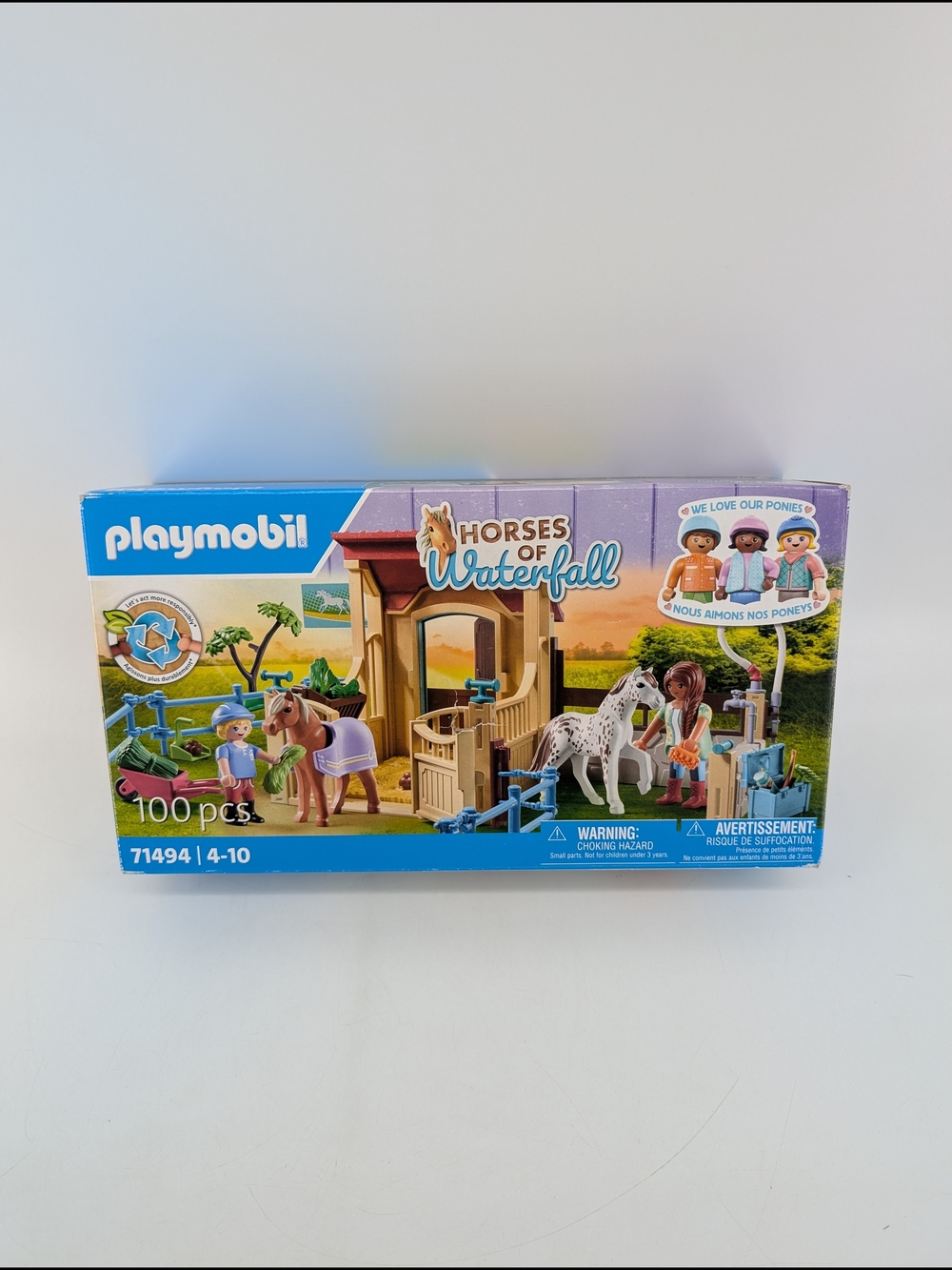 Playmobil Horses of Waterfall Stable Playset 100 Pieces New In Box